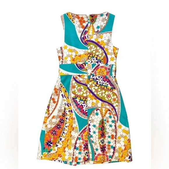 Trina Turk Sleeveless Floral Print Sheath Dress - Picture 4 of 4